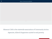 Tablet Screenshot of communityaction.org